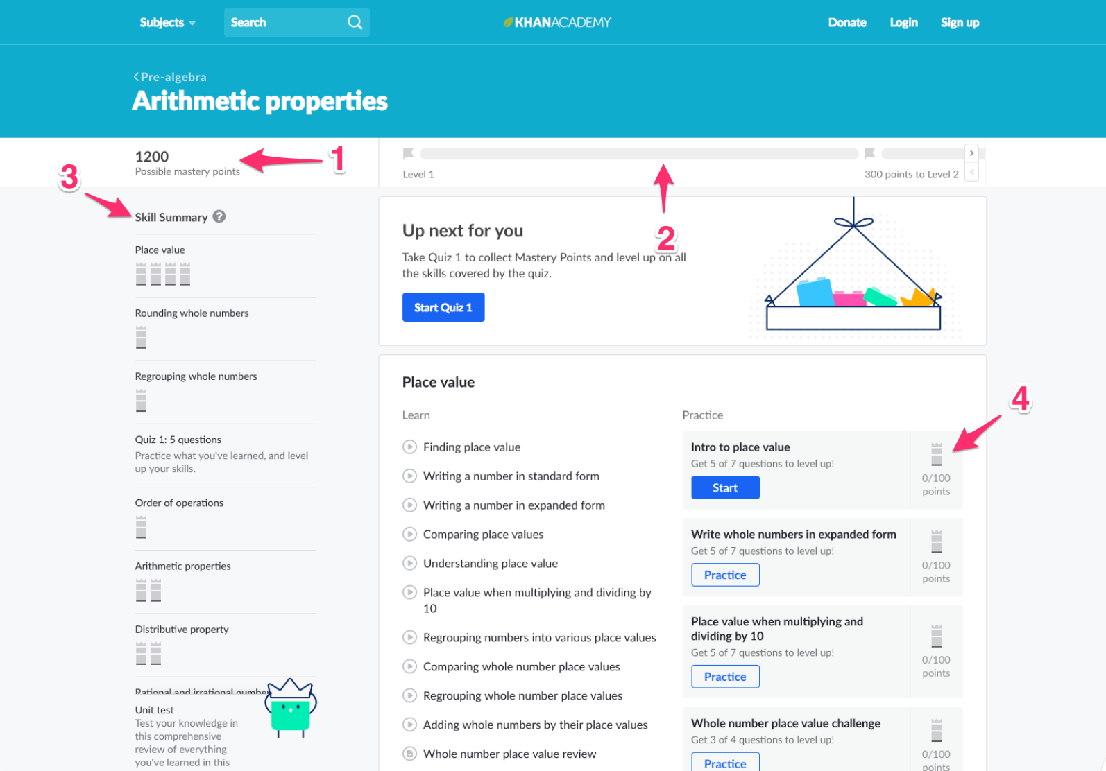 Update (May 2018): New Unit Mastery [beta testing] – Khan Academy Help Center